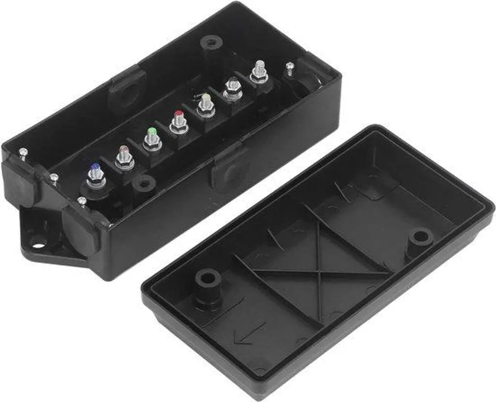 Prise 7 broches pour remorque, kit de réparation feux défaillants