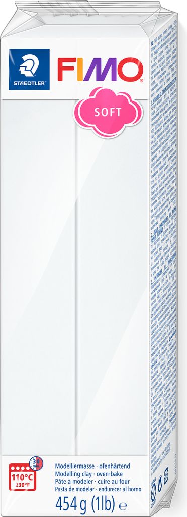 FIMO Mod.masse Fimo soft 454g bianco Immagine del prodotto 