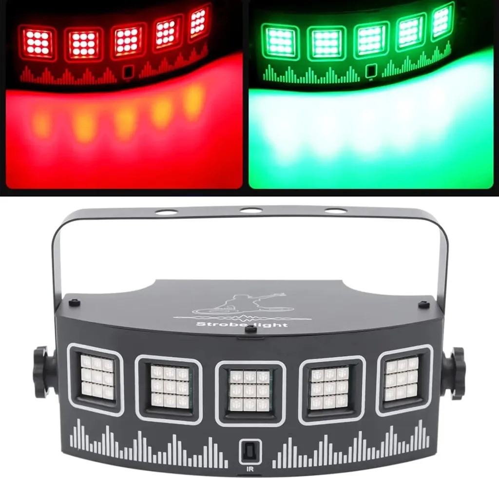 Éclairage DJ LED Compact et Stroboscope Robuste pour Soirées Réussies - 9