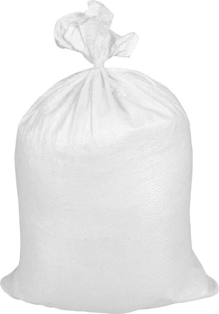 Hochwasser Sandsäcke Beutel mit Band Hochwassersäcke Komplettset 75 kg je 15 kg
