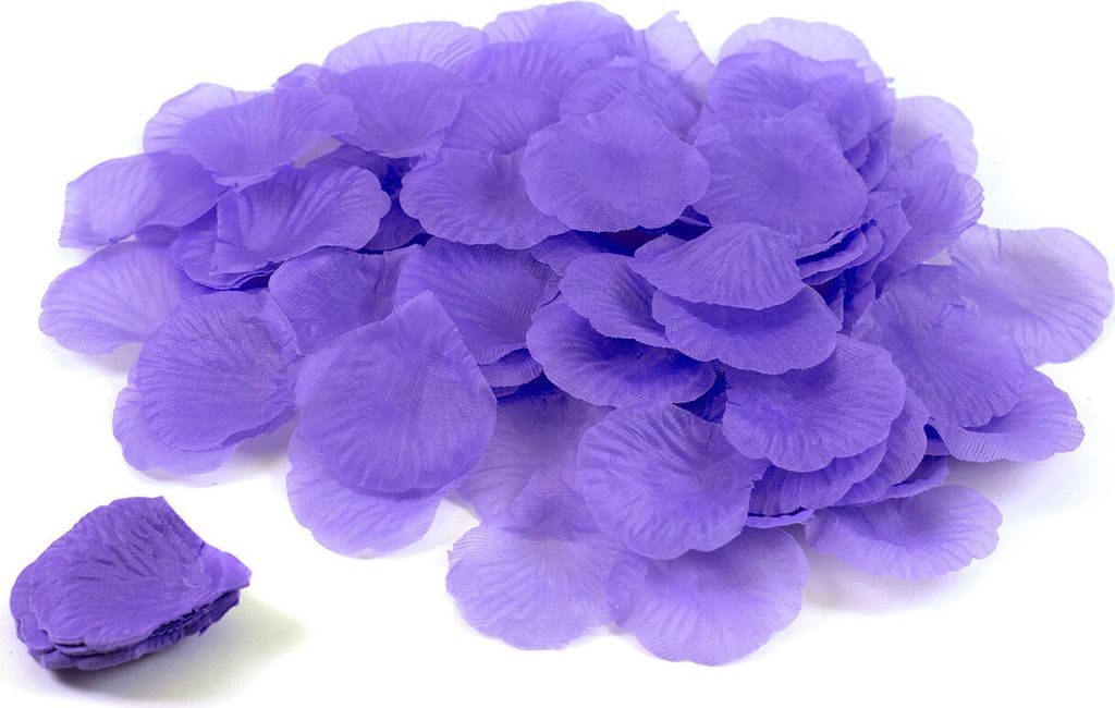 100 Stück Rosenblüten 5cm, Farbe:flieder 462H Produktbild 
