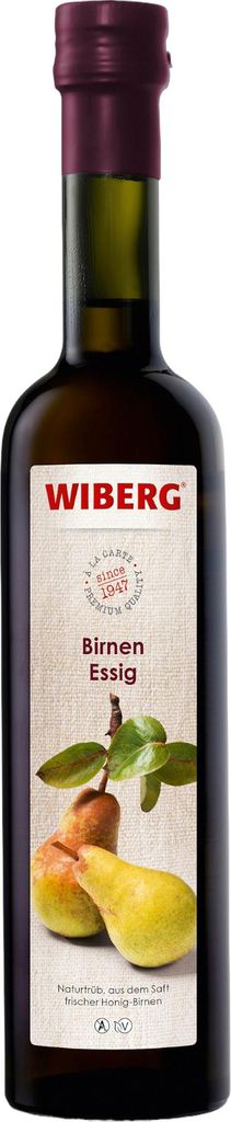 Wiberg Birnen-Essig, aus dem Saft frischer Honig-Birnen, 5% Produktbild 