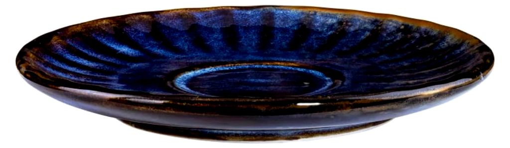 DEEP Blue Kaffeetassenuntertasse 15 cm Untertasse Deco Unterteller Kleine Teller aus hochwertigem Porzellan