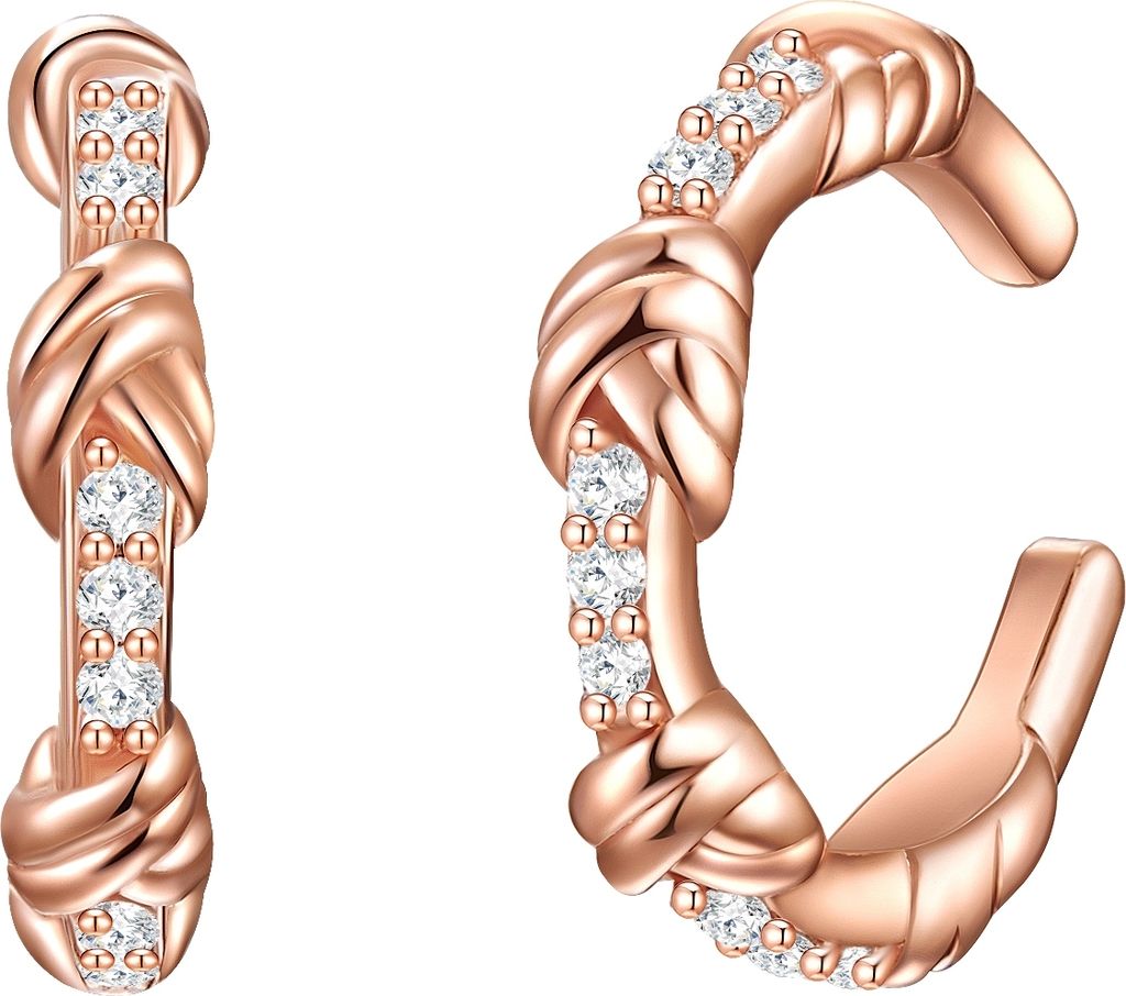 Glanzstücke München Ohrklemme Sterling Silber Zirkonia 50080689