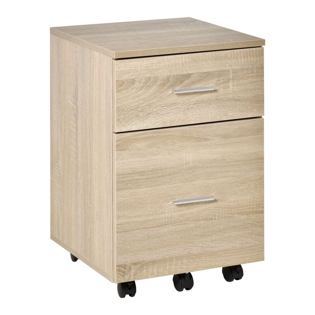 Vinsetto Caisson de bureau caisson de rangement mobile 2 Image du produit 