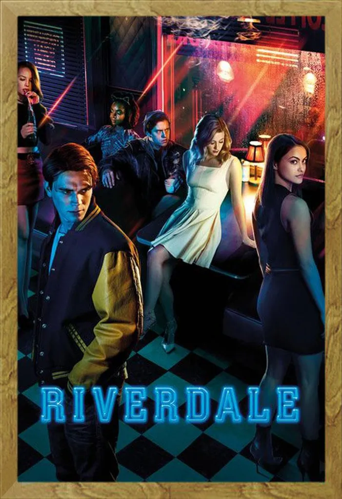 Poster Riverdale 61x91.5 Incorniciato Shinsuke® MDF Oak e Acrilico