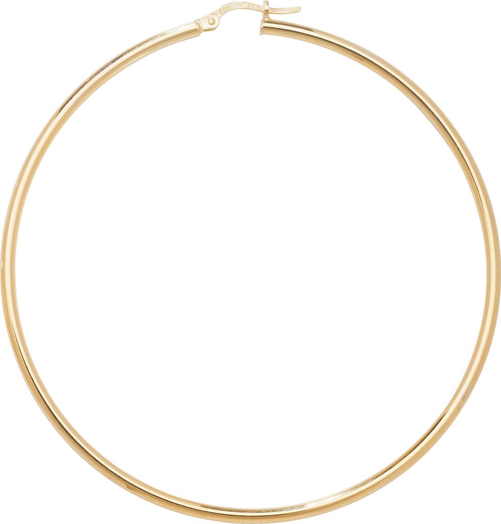 9 Karat (375) Gold Damen - Paar Creolen - 60mm*60mm; TRS10552