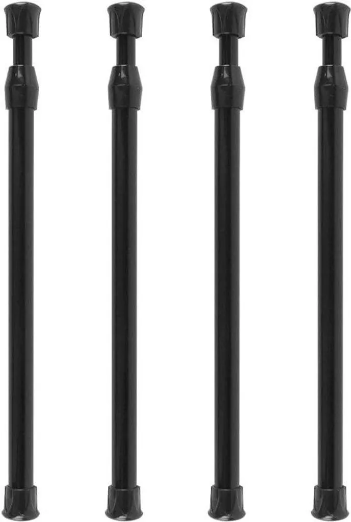 Tringle de douche en acier inoxydable 25-40 cm réglable sans perçage