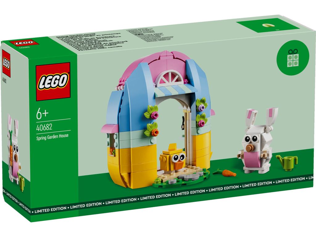 Lego 40682 Frühlingsgartenhaus Limited Edition Ostern Geschenkset Osterhase