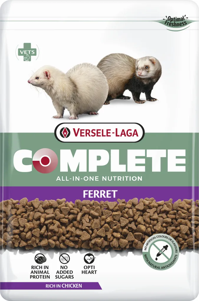 Croquettes pour furet complet 2,5 kg - Nourriture riche en protéines