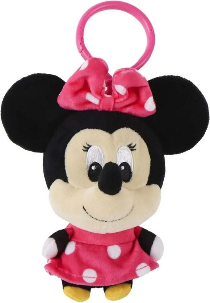 Peluche Portachiavi Disney Rosa Originale: Morbidezza e Magia per Zaino