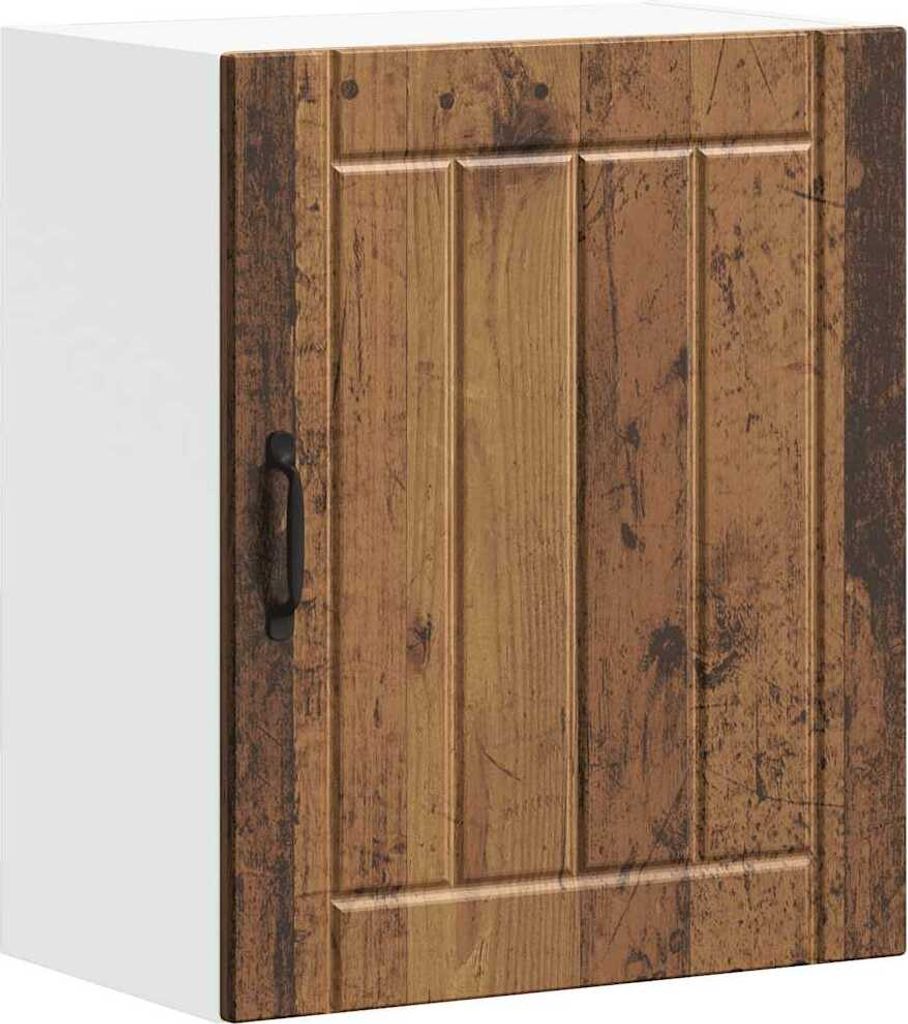 vidaXL Küchen-Hängeschrank Lucca Altholz-Optik Holzwerkstoff
