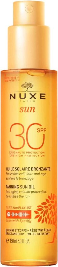 Nuxe, Sun, Sunscreen Spray, SPF 30, 150 ml Image du produit 
