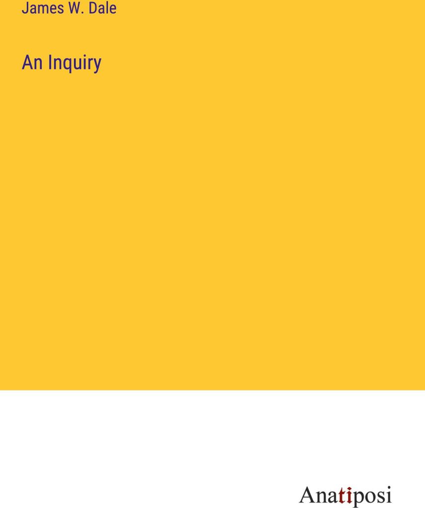 An Inquiry