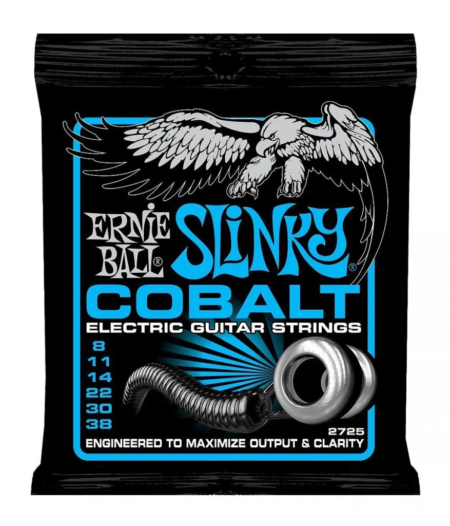 Cordes guitare électrique anti-corrosion Ernie Ball 2725 souples