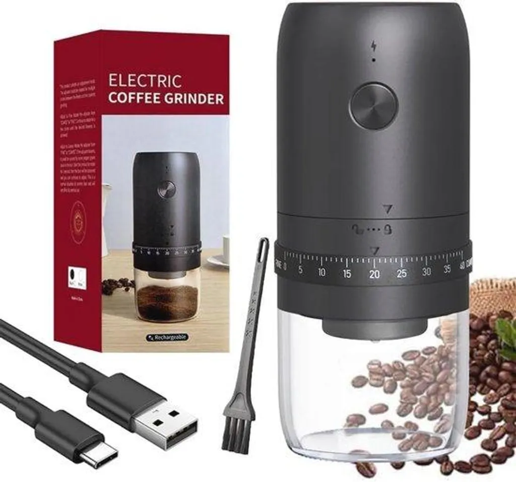 Fini le café moulu éventé grâce à ce moulin à café électrique portable