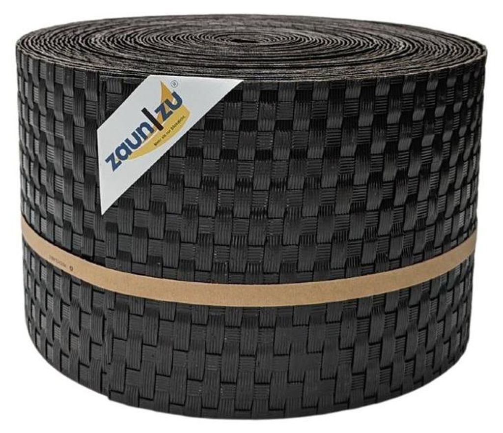 Sichtschutzstreifen zaun|zu RATTAN 26m Rolle Zaunblende für Produktbild 