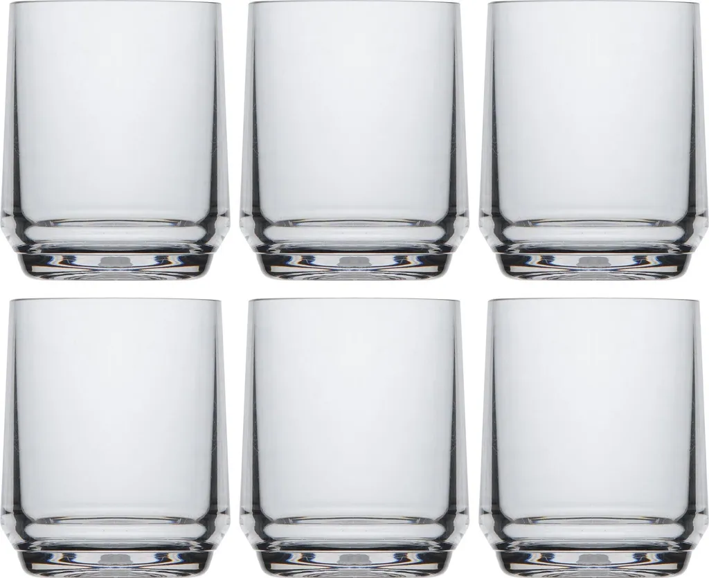Set di 6 bicchieri da acqua infrangibili - Bahamas Clear