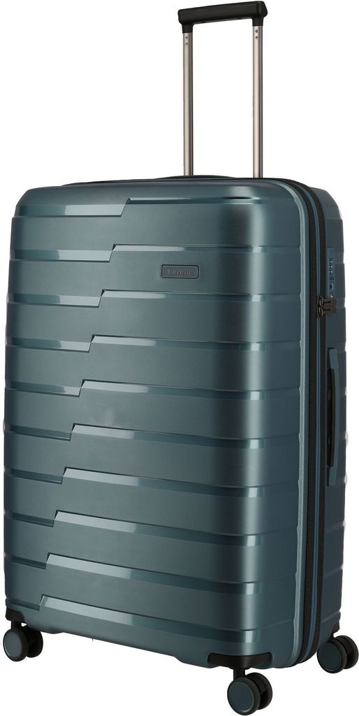 Travelite Air Base Eisblau 4-Rollen Trolley L 77cm Produktbild 