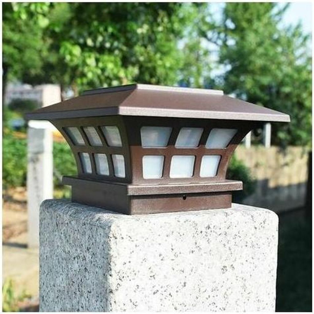 PinkWaterproof Dekorative Outdoor Hof Solar Spalte Kopf Lampe heißes wasser