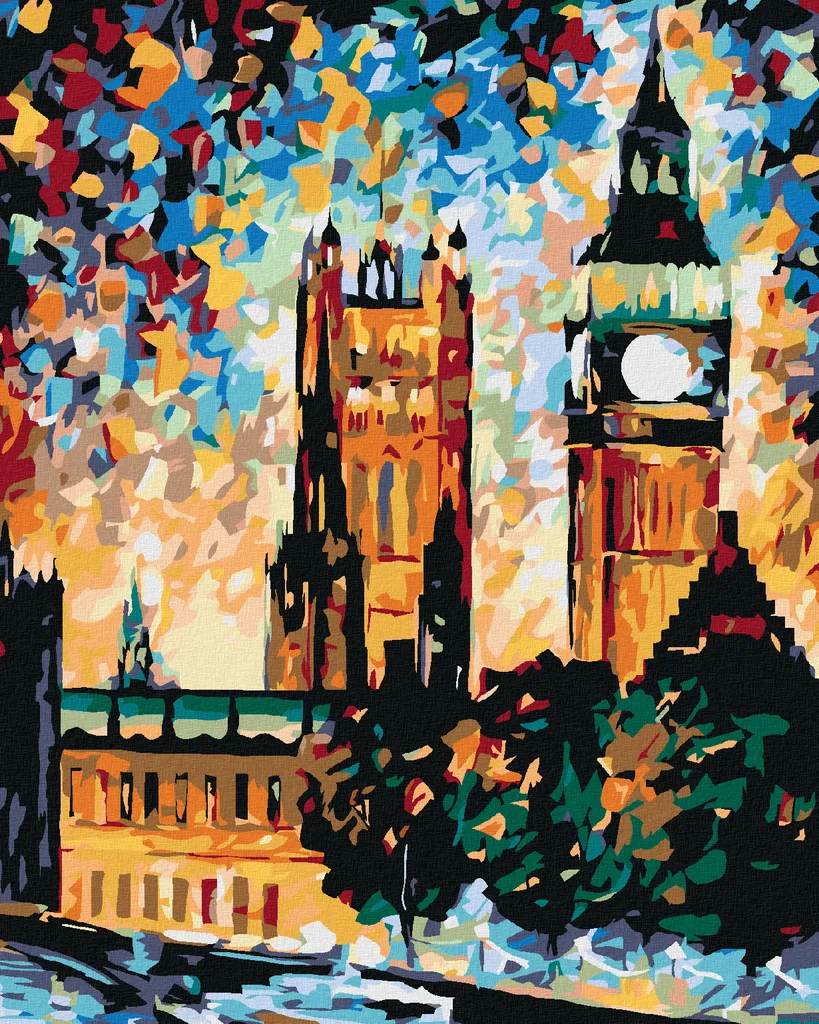 Regalo Creativo: Zuty Diamond Painting Big Ben 40x50 con Telaio