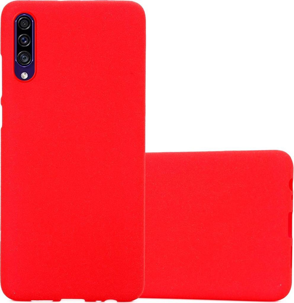 Cadorabo Schutzhülle für Samsung Galaxy A50 4G / A50s / A30s Hülle in Rot Handyhülle TPU Etui Cover Case