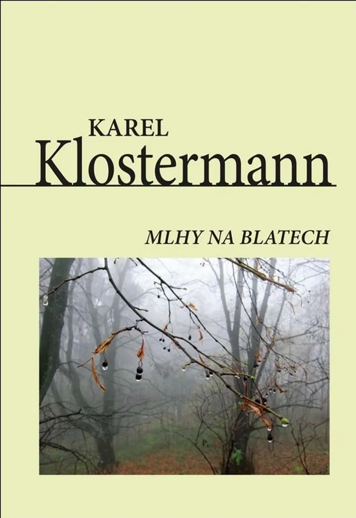Roman Mlhy na Blatech Klostermann avec couverture rigide luxe