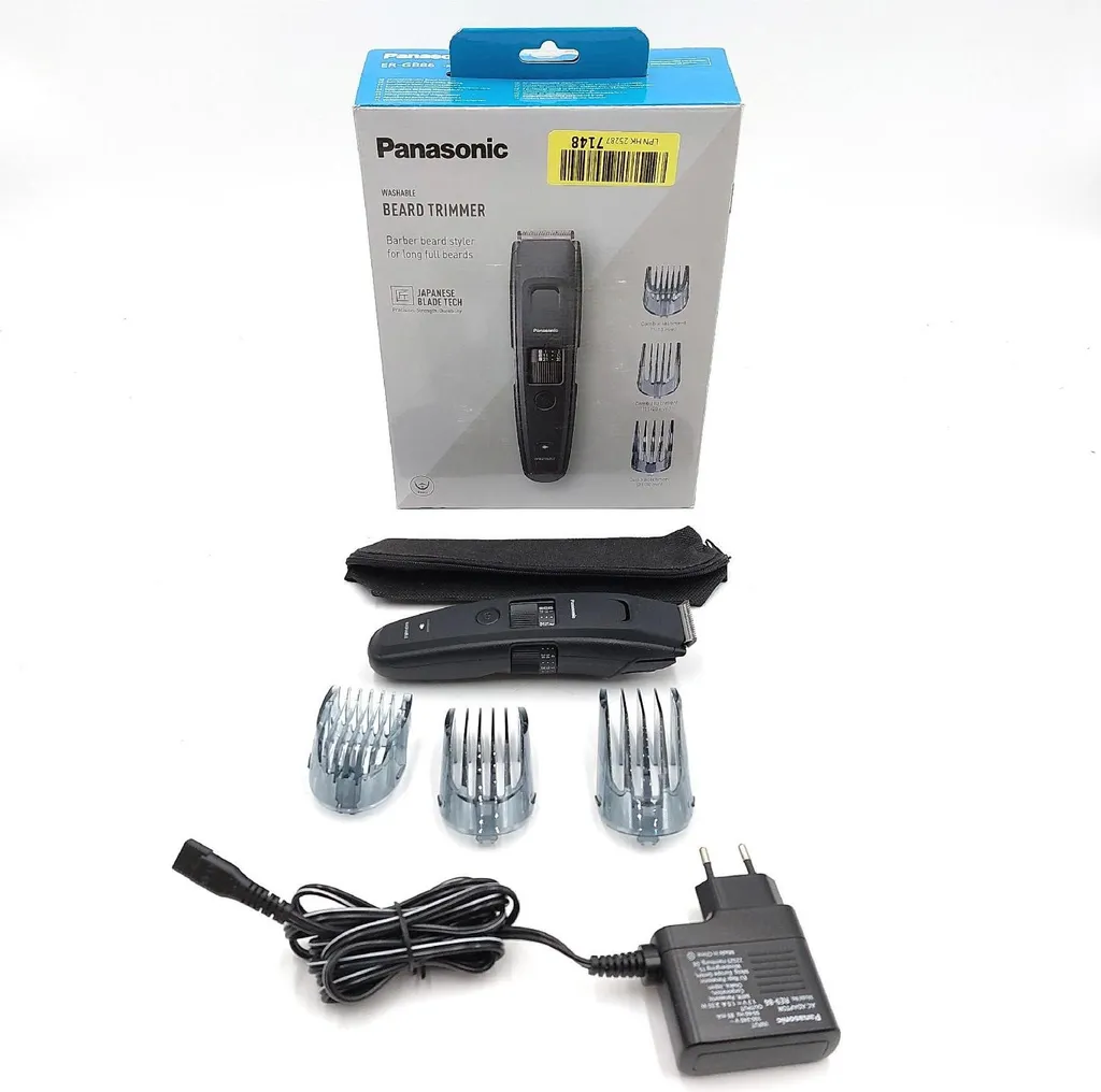 Tondeuse Barbe Grande Longueur Panasonic ER-GB86 pour Homme et Soin Complet - 33