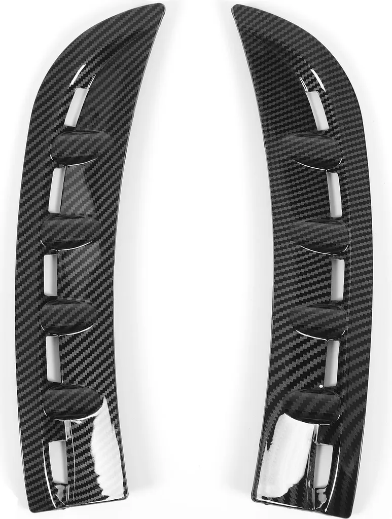 Canards de pare-chocs avant AMG-Line pour Mercedes CLS C257 style carbone