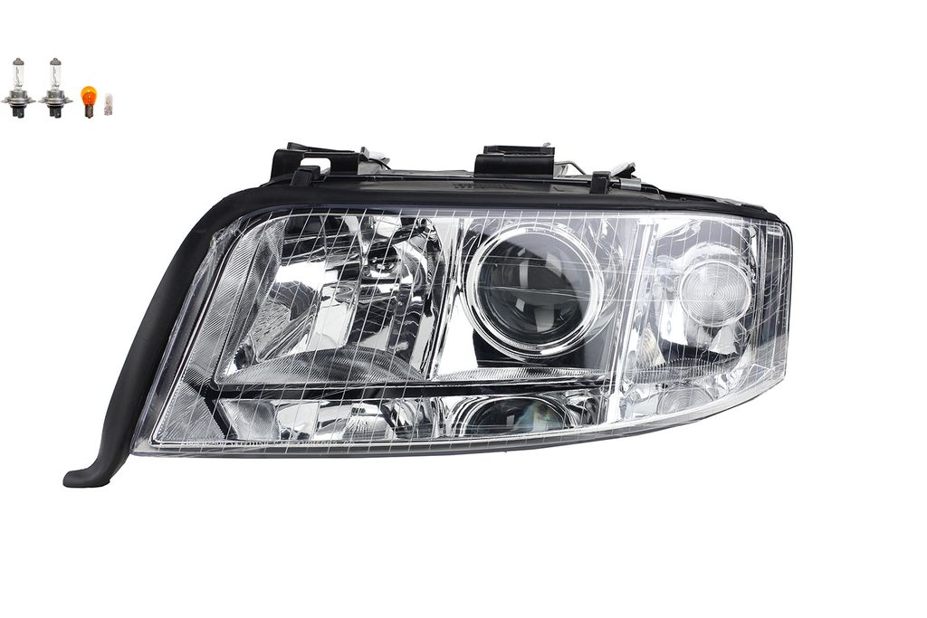 Johns, Scheinwerfer Halogen Front passend für Audi A6 4B 08/01-01/05 Links Leuchtmittel 4B0941003BJ