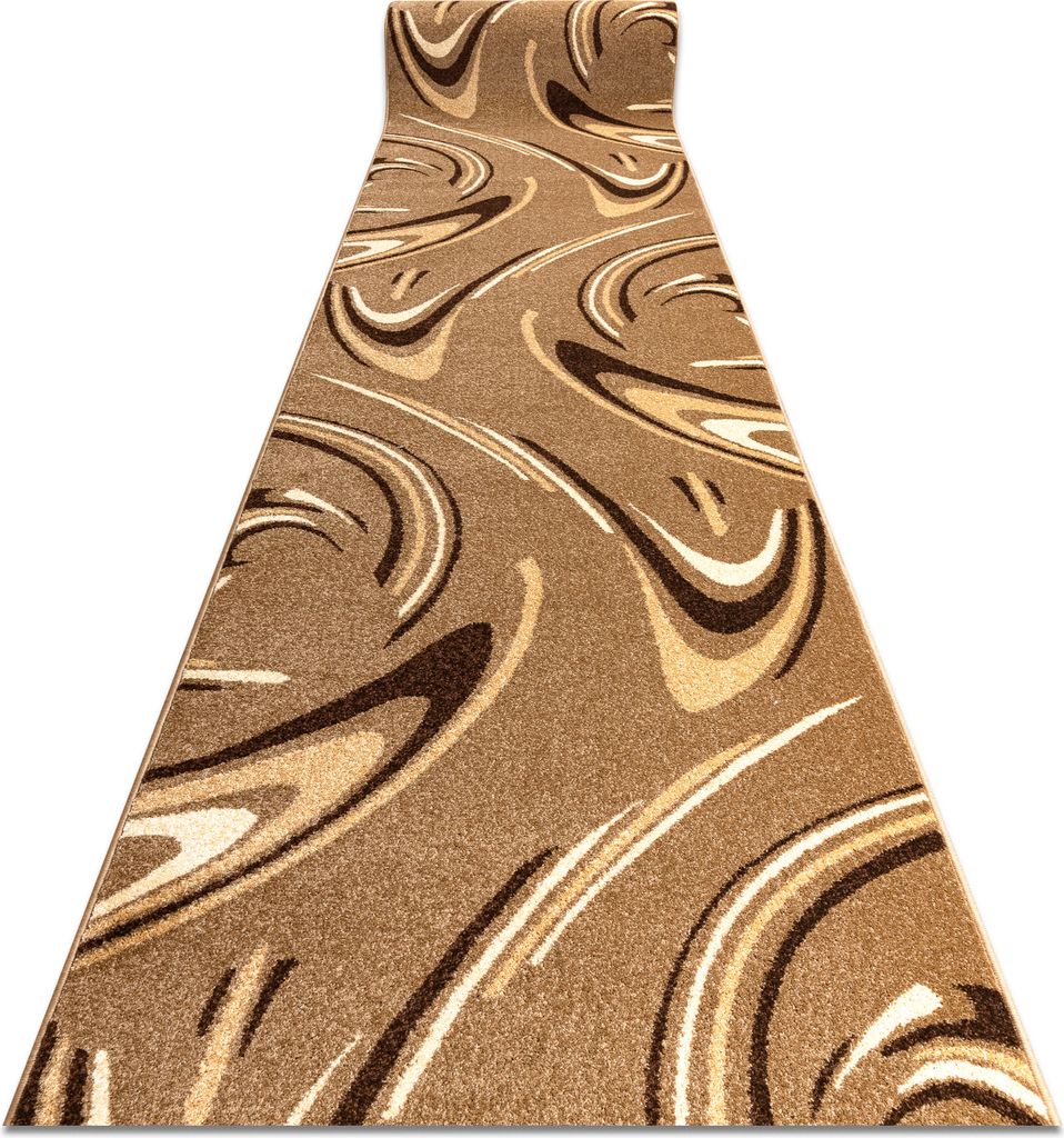 Läufer HEAT-SET FRYZ COFFEE Nuss 90 cm braun 90x190 cm