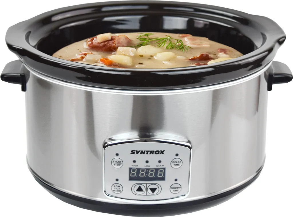 Mijoteuse électrique numérique 4,5L Syntrox - Slow cooker de table