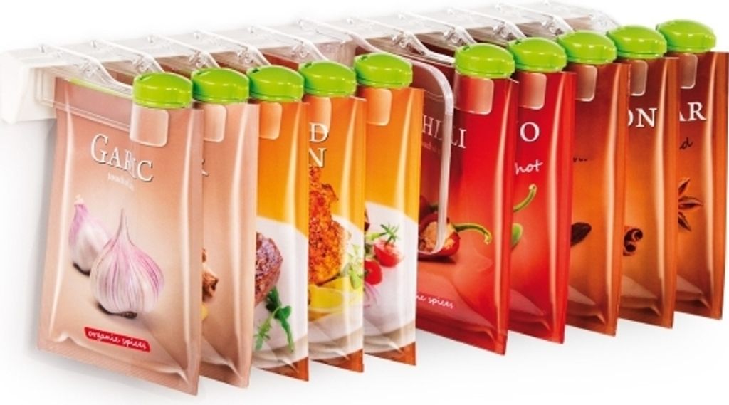 Tescoma Násypky pro sáčky s kořením SEASON 10 ks, na Obrázek produktu 