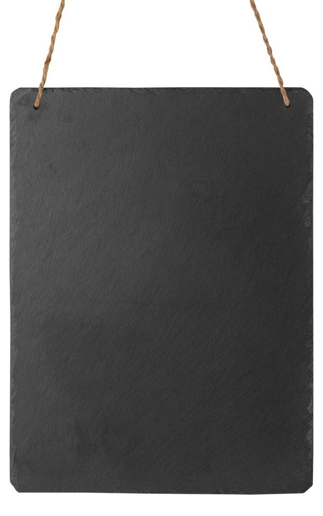 1x Wand-Kreidetafel "Naturstein" aus Schiefer zum Aufhängen Produktbild 
