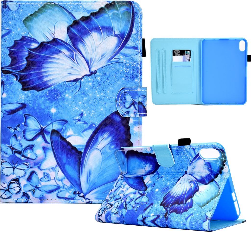 Für Apple iPad 11. Gen A16 2025 / 10.9 2022 Kunstleder Tablet Tasche Motiv 36 Hülle Etuis