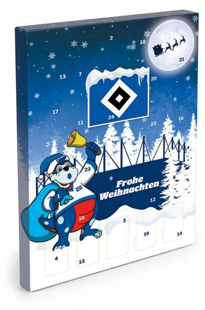 Hamburger SV HSV Premium Adventskalender Weihnachtskalender Produktbild 