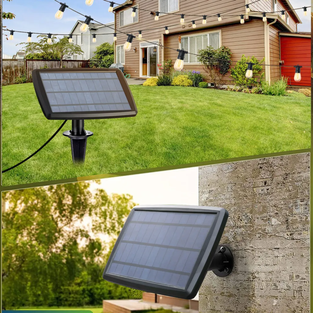 Guirlande lumineuse extérieure 10m incassable avec télécommande et dimmable