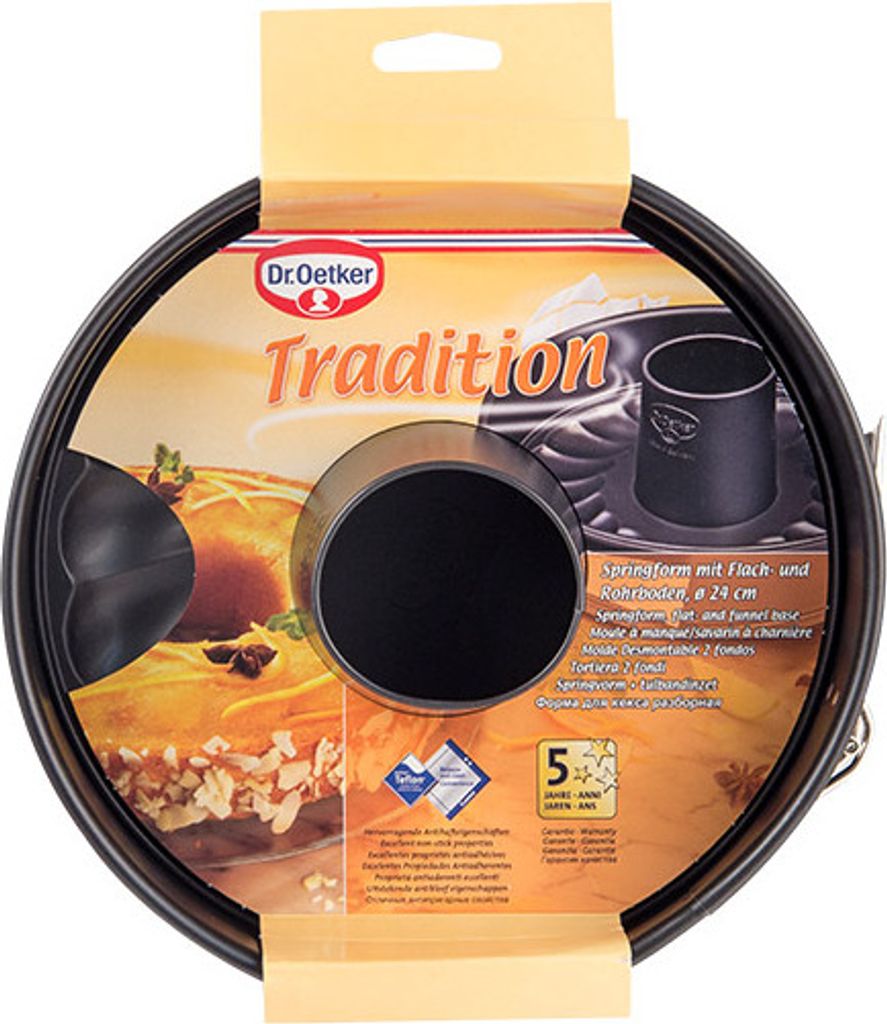 Dr. Oetker Springform mit Flach- und Rohrboden Ø 24 cm, Produktbild 4