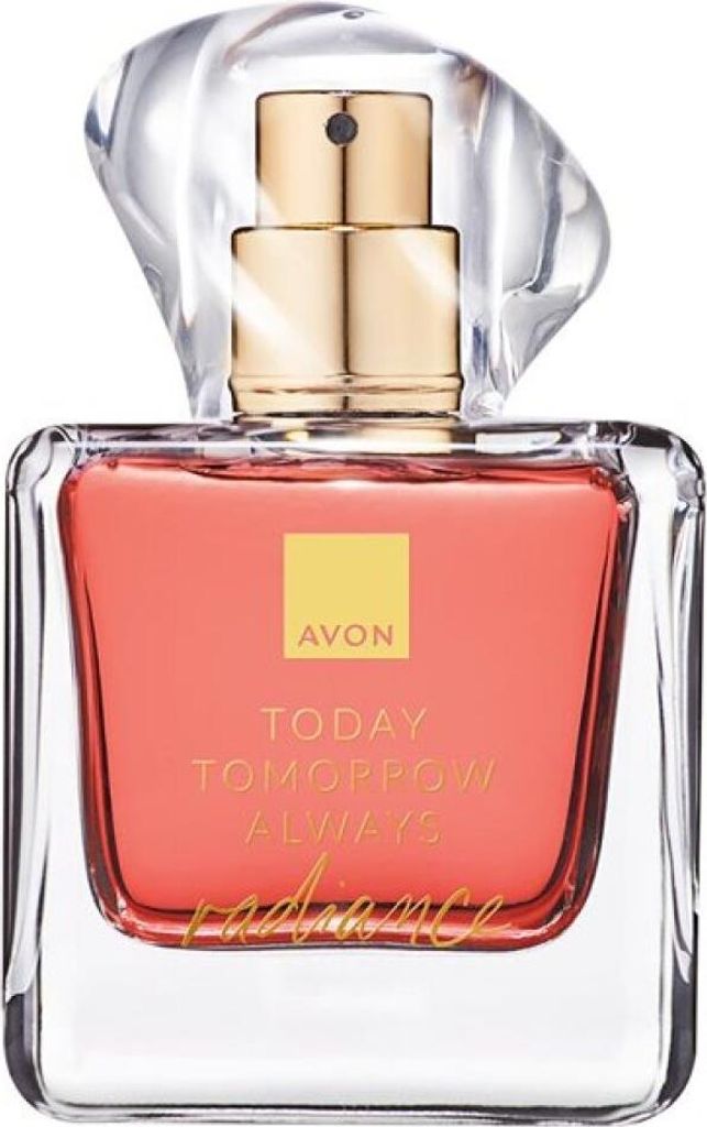 A bottle of Avon TTA Radiance Eau de Parfum.