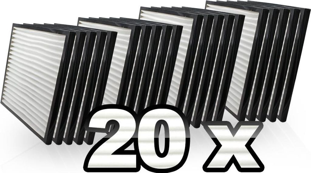 MisterVac Hepa Filter Ersatzfilter kompatibel mit HEYLO KT1800/BT450