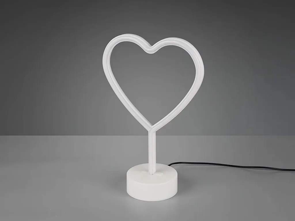 Lampada Notturna Cuore Reality HEART R55210101 Bianca per Bambini