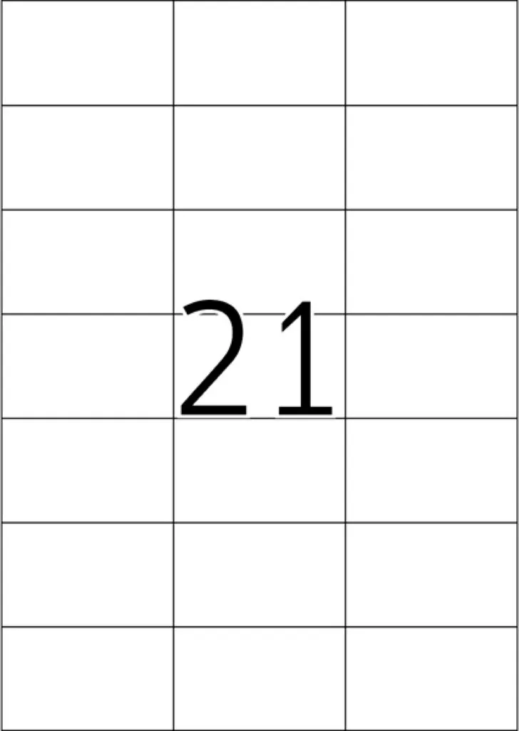 Étiquettes d'expédition 70x42,3 mm pour colis et courrier - 500 feuilles