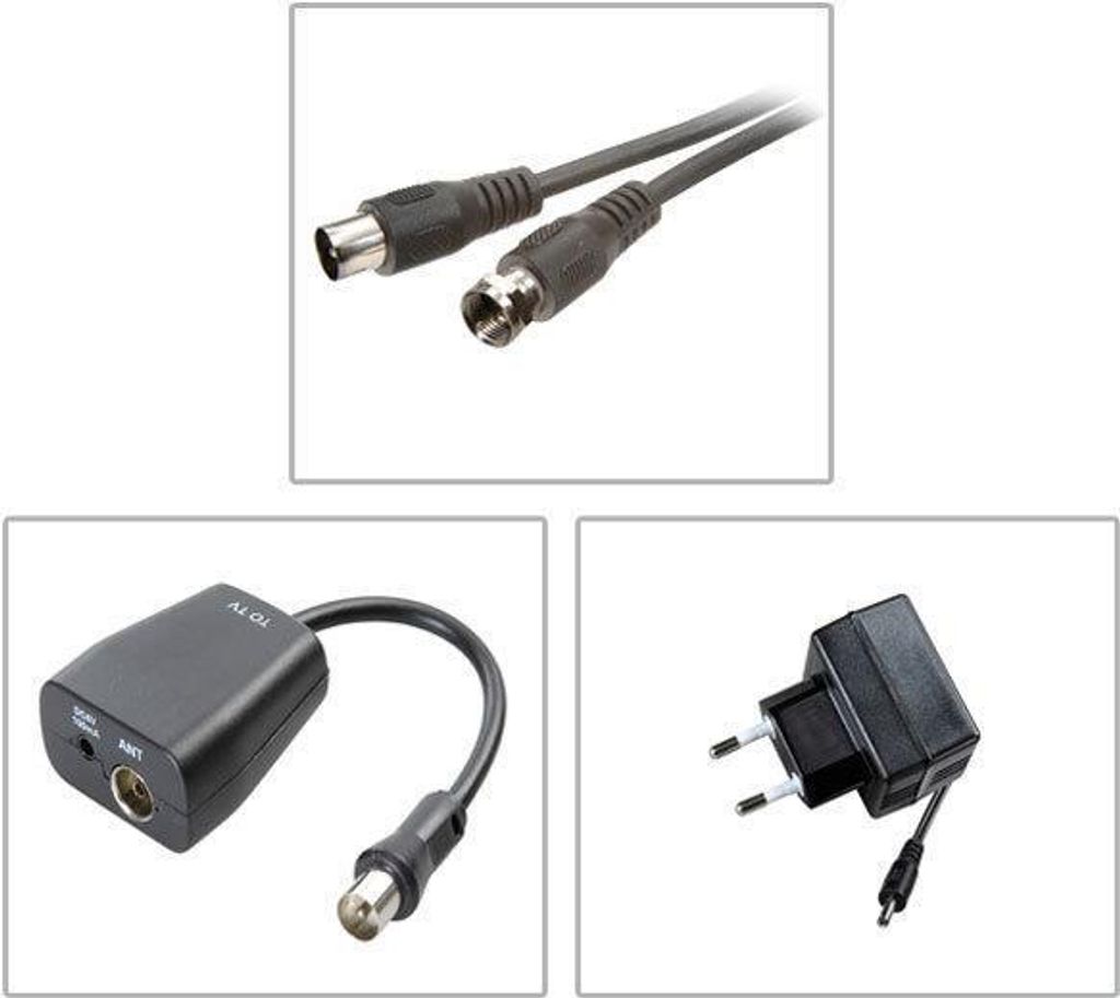 ViVanco™TVA 500, Grau, Mono, 42 dBi, DAB, 8,5 m Produktbild 
