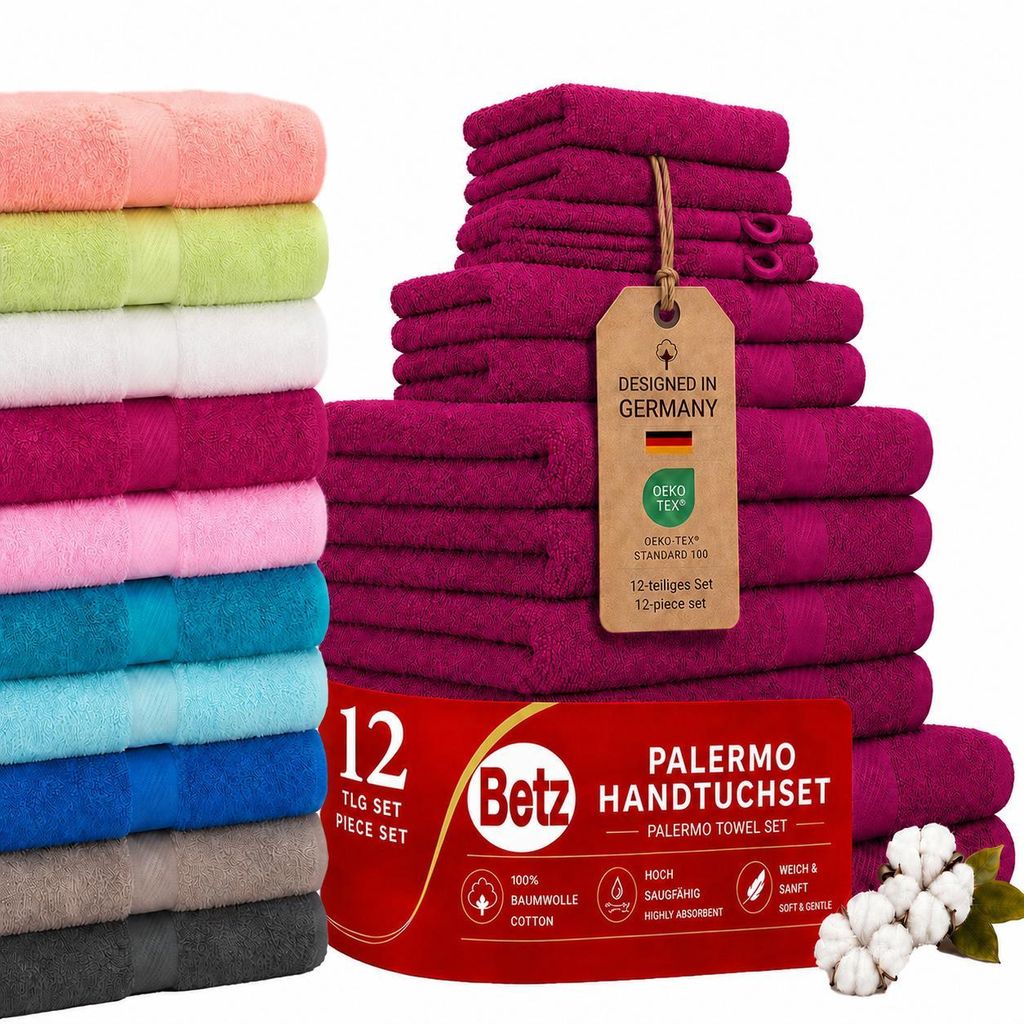 Betz Palermo Handtuch-Set 12-teilig – ® – saugfähig & Produktbild 