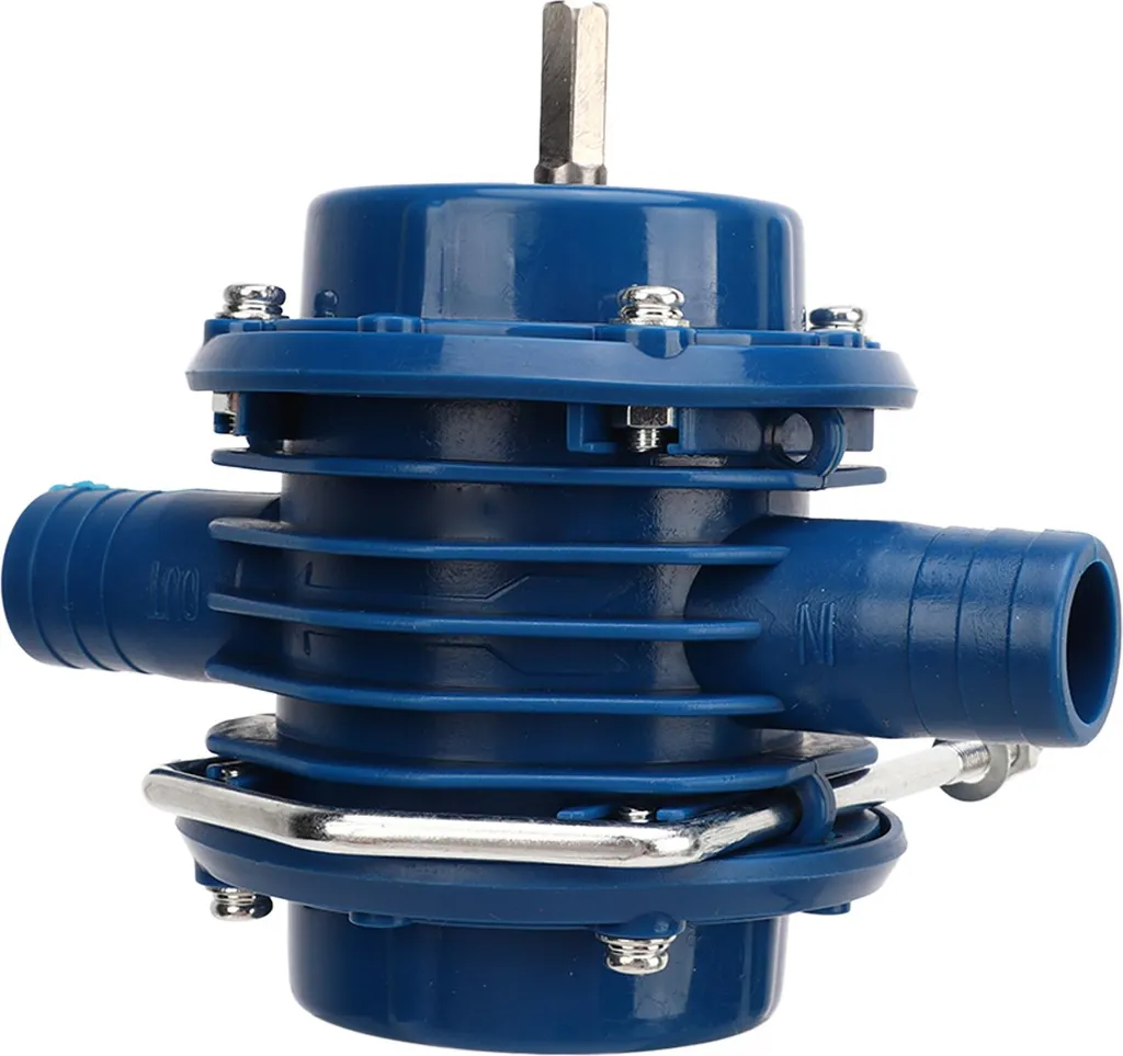 Pompe de transfert auto-amorçante électrique avec raccords standards