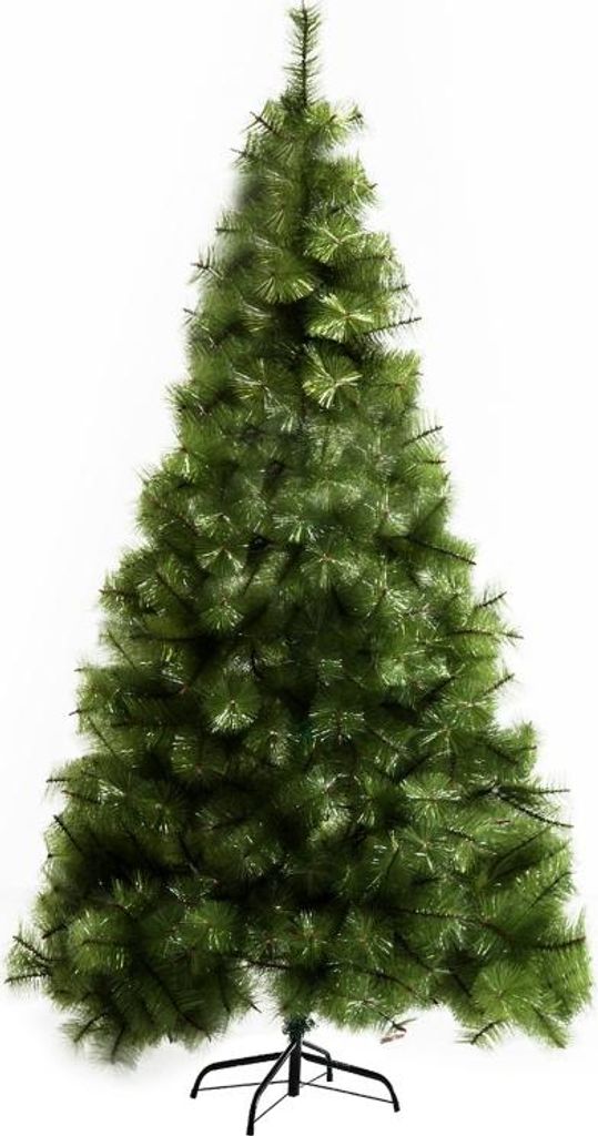 Künstlicher-Weihnachtsbaum 210 cm künstlich Tannenbaum mit 505 Spitzen Christbaum Weihnachtsdeko inkl. Metallständer für drinnen
