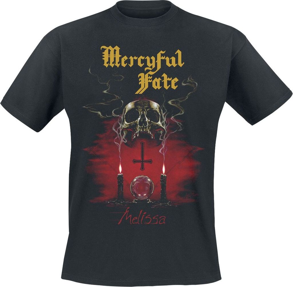 Mercyful Fate T-Shirt Herren Melissa (40th Anniversary) schwarz M