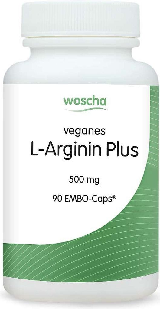 Woscha L-Arginin Plus 500 mg – 90 Kapseln Produktbild 