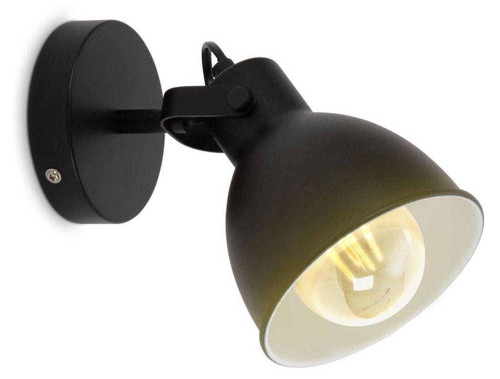 Applique murale LED orientable design rétro industriel Image du produit 