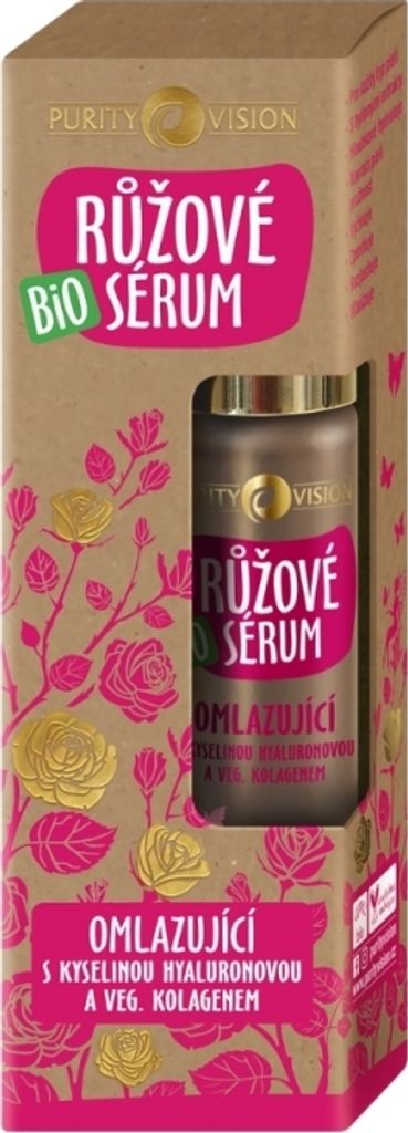 PURITY VISION Bio Pink verjüngendes Hyaluronserum 50 ml